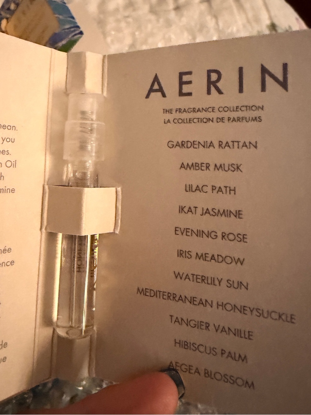 AERIN Perfume Samples Plus Bonus Carolina Herrera Perfume Sample - Picture 4 of 6